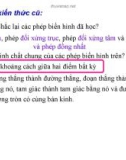 Bài giảng Hình học 11 - Bài 6: Khái niệm về phép dời hình và hai hình bằng nhau