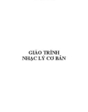 Giáo trình Nhạc lý cơ bản