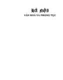 Văn hóa và phong tục truyền thống Hà Nội: Phần 1