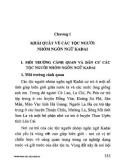 Nhóm ngôn ngữ Việt - Mường, Tày - Thái, Kađai và trang phục các tộc người thiểu số: Phần 2