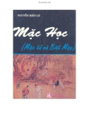 Mặc học. Mặc tử và Biệt Mặc