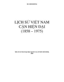 Thời kỳ 1858 - 1975 - Lịch sử Việt Nam cận hiện đại: Phần 1