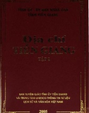 Ebook Địa chí Tiền Giang: Phần 1