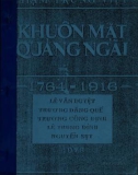 Khuôn mặt Quảng Ngãi (1764-1916)