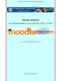 Sử dụng Moodle tạo lớp học trực tuyến – Sở GDĐT Hậu Giang