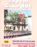 Tạp chí Giáo dục - Số 39 (số chuyên đề quý 3/2002)