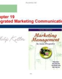 Bài giảng Marketing Management: Chương 19 - Integrated Marketing Communications