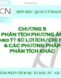 Phân tích phương án