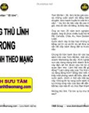 Những thủ lĩnh trong kinh doanh theo mạng