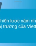 Chiến lược xâm nhập thị trường của Viettel.