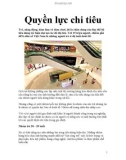 Quyền lực chi tiêu