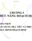 Bài giảng Quản trị học ( TS Trương Văn Sinh) - Chương 5 Chức năng hoạch định ( tt )