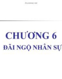 Bài giảng Quản trị nguồn nhân lực - Chương 6: Đãi ngộ nhân sự