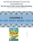 Bài giảng Quản trị kênh phân phối: Chương 9 - ĐH Kinh tế Quốc dân