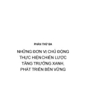 Tìm hiểu về Thương hiệu xanh, tăng trưởng xanh, Việt Nam xanh: Phần 2