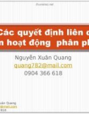 Bài giảng Marketing căn bản: Chương 5.3 - Nguyễn Xuân Quang