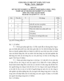 Đáp án đề thi tốt nghiệp cao đẳng nghề khóa 3 (2010-2012) - Nghề: Quản trị doanh nghiệp vừa và nhỏ - Môn thi: Thực hành nghề - Mã đề thi: DA QTDNVVN-TH43