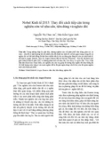 Nobel Kinh tế 2015: Thay đổi cách tiếp cận trong nghiên cứu về nhu cầu, tiêu dùng và nghèo đói