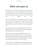 Kiểm soát quản trị