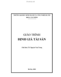 Giáo trình Định giá tài sản: Phần 1 - TS. Nguyễn Văn Trong