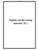 Nghiên cứu thị trường internet ( P2 )