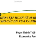 SMEs - Tổng quan về Marketing