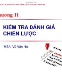 Bài giảng Quản trị chiến lược: Chương 11 - Vũ Văn Hải