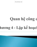 Hướng dẫn cách lập kế hoạch PR