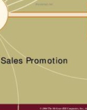 Chapter 16: Sales Promotion