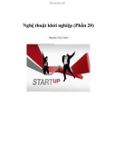 Nghệ thuật khởi nghiệp (Phần 20) N