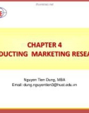 Lectures Marketing management: Chapter 4 - ThS. Nguyễn Tiến Dũng