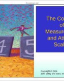 Lecture Marketing research - Chapter 8: The concept of measurement and attitude scales