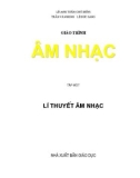 Giáo trình Âm nhạc Tập 1: Lý thuyết Âm nhạc (Phần 1) - Lê Anh Tuấn