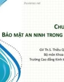 Bài giảng Thương mại điện tử: Chương 6 - ThS. Thiều Quang Trung