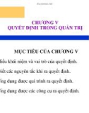 Bài giảng quản trị học - Chương 5