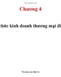 Chương 4: Tổ chức kinh doanh thương mại điện tử