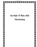 Sự thật về Bản chất Marketing