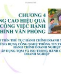 quản trị hành chính văn phòng phần 4