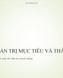 Quản lý mục tiêu và thành quả