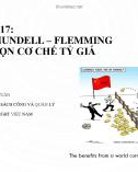 Bài giảng Kinh tế vĩ mô - Lý thuyết và thảo luận chính sách: Bài 17 - Đỗ Thiên Anh Tuấn