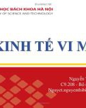 Bài giảng Kinh tế học vi mô: Chương 5 - Nguyễn Thị Bích Nguyệt