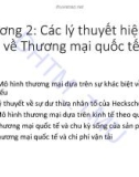 Bài giảng Kinh tế quốc tế 1: Chương 2 – ĐH Thương mại