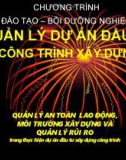 QUẢN LÝ DỰ ÁN ĐẦU TƯ CÔNG TRÌNH XÂY DỰNG