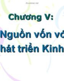 Bài giảng Kinh tế phát triển: Chương 5 - GV. Phạm Thu Hằng