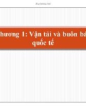 Bài giảng Vận tải và buôn bán quốc tế