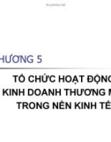 Bài giảng Tổ chức hoạt động kinh doanh thương mại trong nền kinh tế