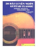 Sưu tầm 20 bài luyện ngón guitar calssic