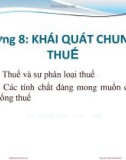 Bài giảng Kinh tế công cộng: Chương 8 - PGS.TS. Phí Mạnh Hồng