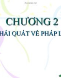 Bài giảng Pháp luật đại cương - Chương 2: Khái quát về pháp luật