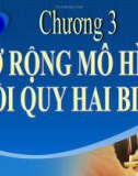 Bài giảng Kinh tế lượng: Chương 3